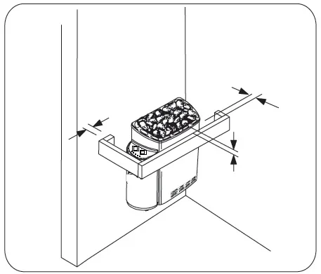 Diooist Stainless Steel 3KW 4.5KW 6KW 8KW 9KW Internal Controlled Sauna Heater - Image 3
