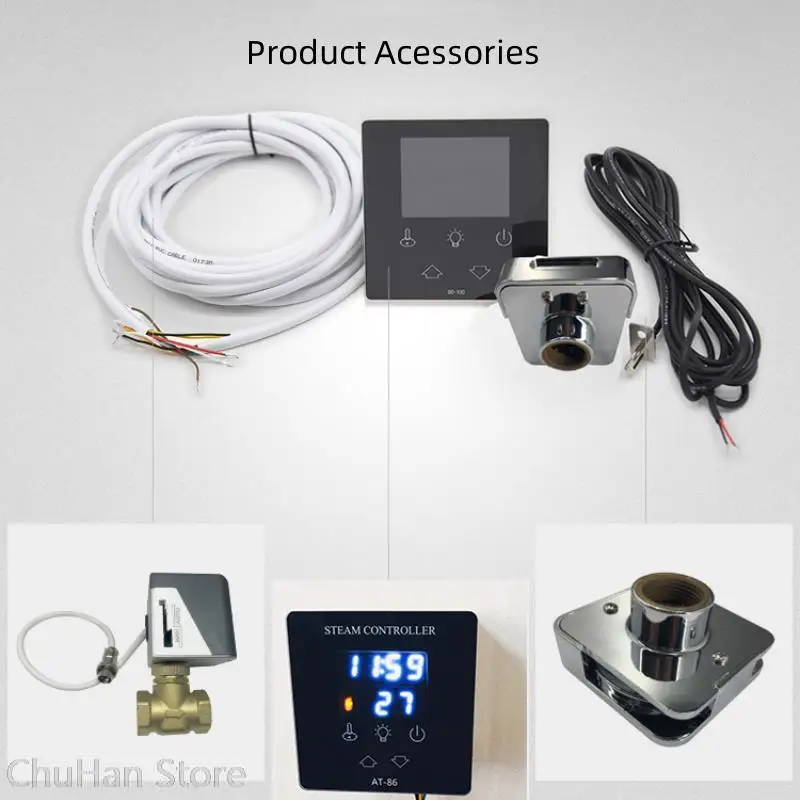 ChuHan 6/7/8/9KW Sauna Spa Steam Generator 220V/380V For Home Steam Shower Digital Controller Sauna Room SPA Steam Bath Machines - Image 6