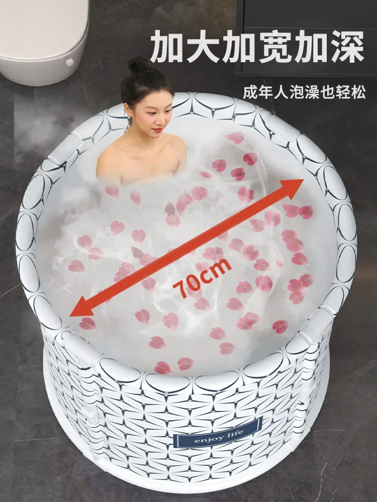 Sweat steaming household whole-body non-detoxifying folding bath bucket adult sauna room box steam fumigation machine - Image 4