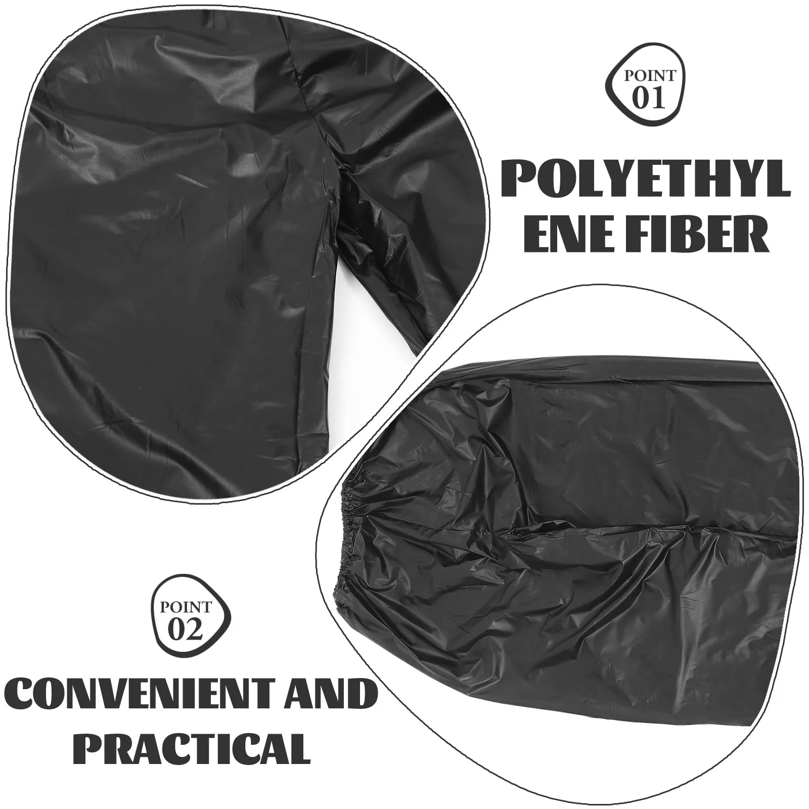 1Set Sweat Sauna Pants and Suit Polyethylene Material Supports Fat Burning Toxin Removal Snug Comfortable Fit - Image 3