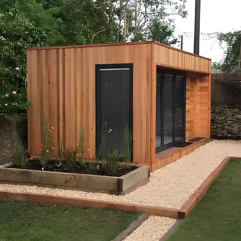 High-end family steam room/outdoor sauna for 1-8 people (made of hemlock) - Image 2
