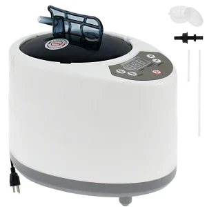 1000W 3L Stainless Steel Sauna Steamer Pot Portable Sauna Spa Steam Generator Fumigation Machine Therapy For Heating US Plug