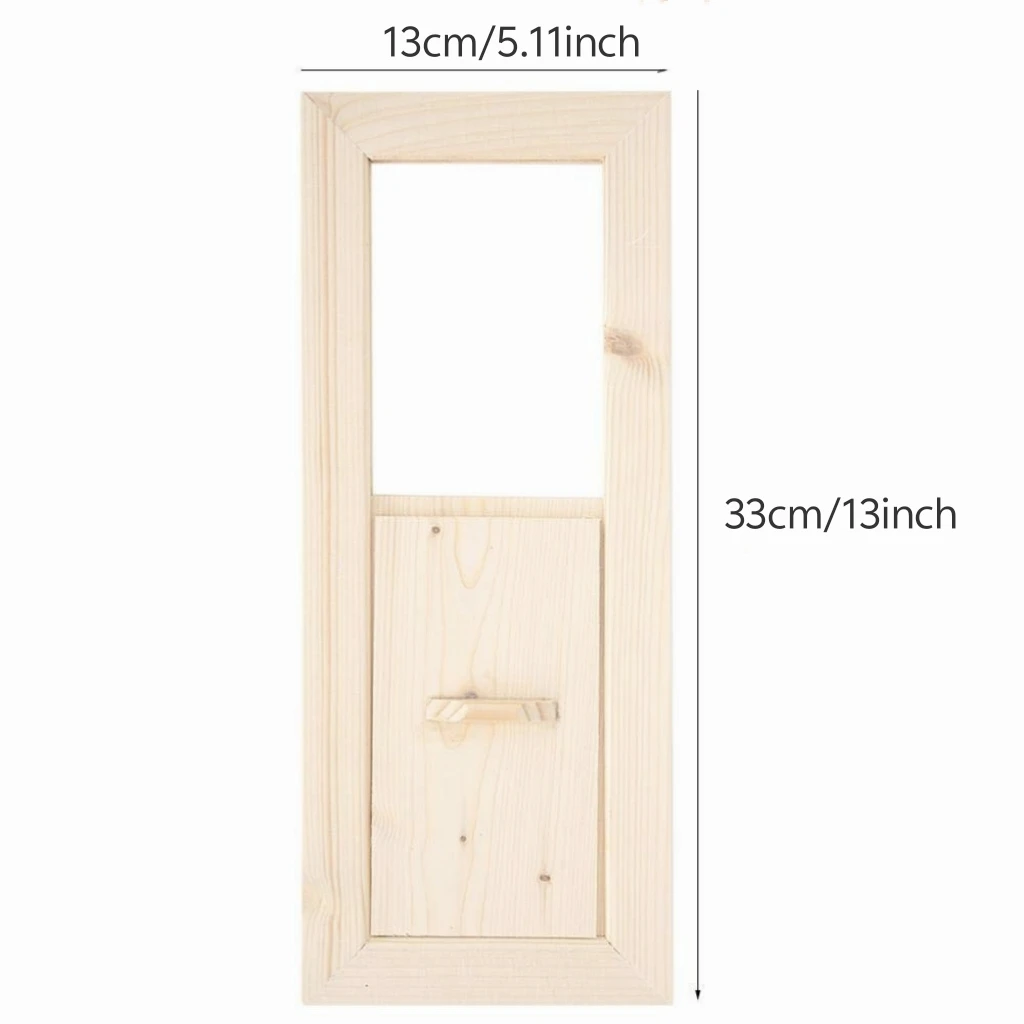 Sauna Room Ventilation Panel Vent Grille Sauna Equipment Accessories - Image 3