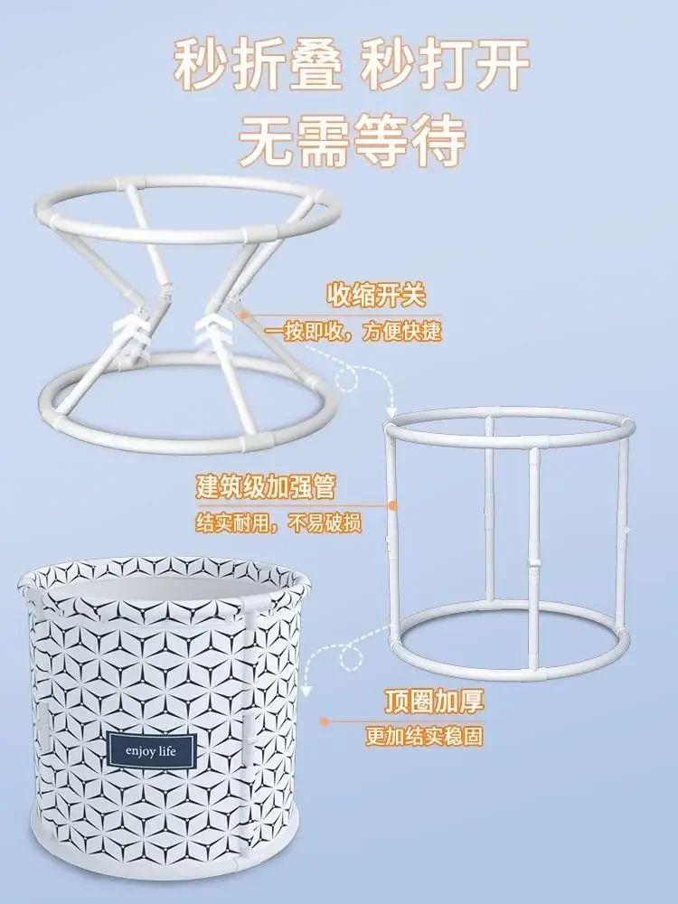 Sweat steaming household whole-body non-detoxifying folding bath bucket adult sauna room box steam fumigation machine - Image 3