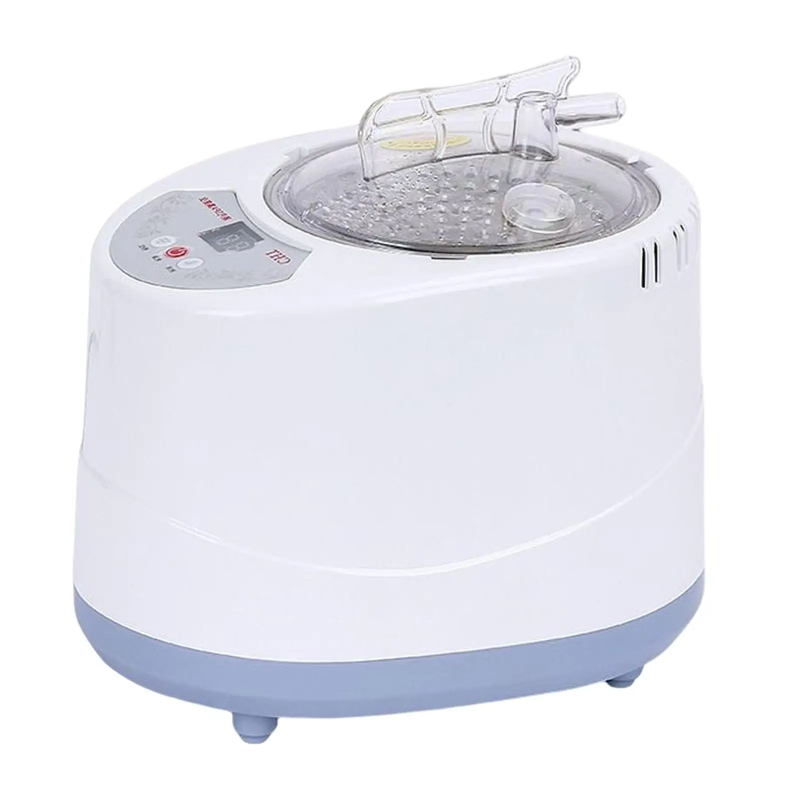 Portable Steam Sauna Steamer Pot 3L Capacity Stainless Steel with Timer Control for Home Bath SPA Body Steam - Image 2