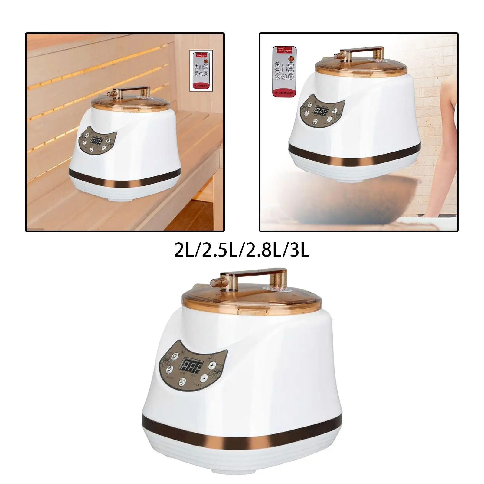 Sauna Steamer Pot Fumigation Steam Machine Portable Portable Steam Generator - Image 3
