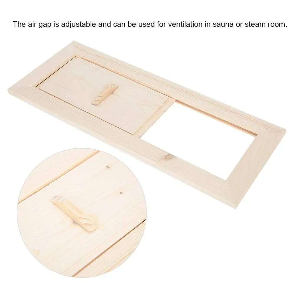 Sauna Room Ventilation Panel Vent Grille Sauna Equipment Accessories - Image 6
