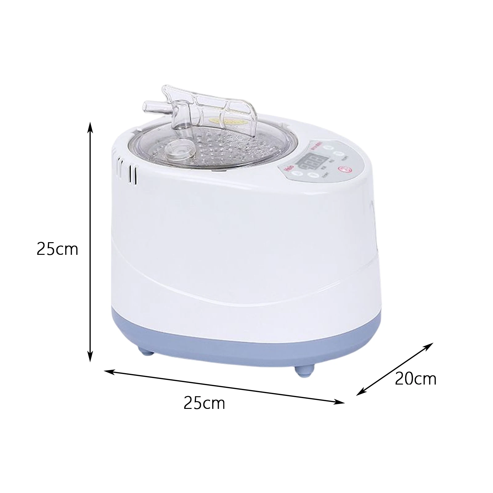3L Sauna Steamer Pot Sauna Steam Engine Portable SPA Machine Stainless Steel Pot Spa Machine Timer with Controlfor SPA Household - Image 6